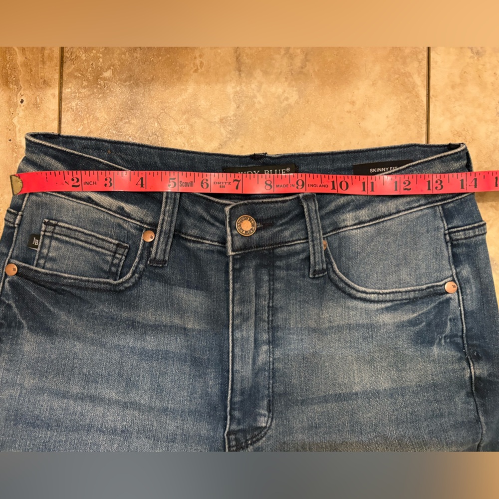 NWOT Judy Blue High Waist Skinny Fit Jeans Women’s 7/28 - Picture 10 of 11